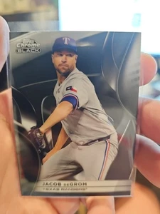 2025 Topps Chrome Black - Jacob deGrom #123 - Picture 1 of 2