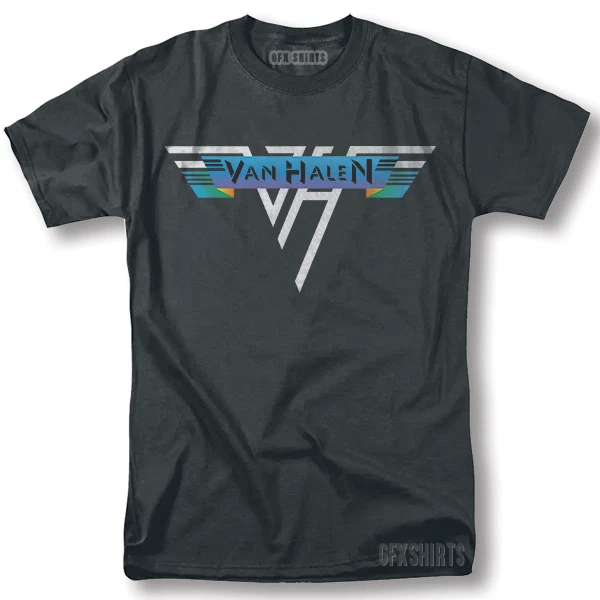 Van Halen Shirt 1984 Rock Concert Tour Vintage Design T-Shirt - Image 1 of 1