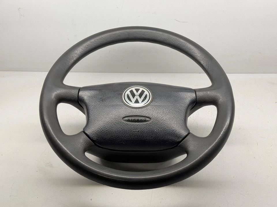 Original VW Golf IV 4 Lenkrad 4-Speichen Komplett 1J0419091S 3B0880201AE #AR14 - Bild 1 von 4