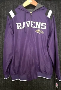 Wende Baltimore Ravens NFL Team Apparel Jacke Herren Größe XXL Neu mit Etikett 3XL - Bild 1 von 7