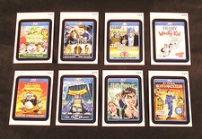 2011 Topps Wacky Packages ANS8 Series 8 GO to the MOVIES SET of 8 STICKERS nm+