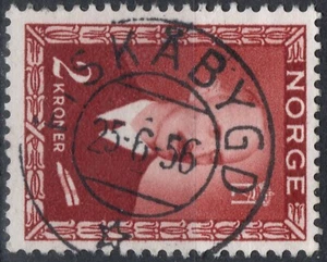 1318 Noruega 1946, NK 352, SON Fiskåbygd 25-6-56 (MR) - Imagen 1 de 1