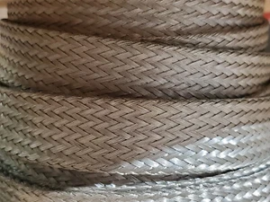 Wirecare MBN0.88SV 7/8in (22mm) Metal Braid Sleeving (5FT Per) - Picture 1 of 1