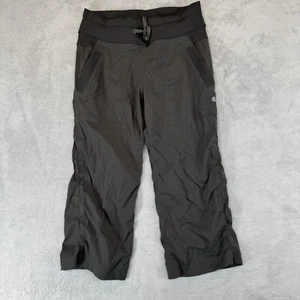Pantaloni Lululemon Dance Studio Crop Sfoderati Taglia 4 Grigio Donna 0215 - Foto 1 di 4