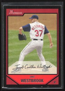2007 Bowman #155 Jake Westbrook     Cleveland Indians Card