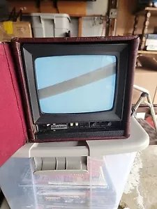 Vintage Ikegami PM-970 CRT 8" Video Monitor CCTV Imaging Gaming - Retro - Powers On - Bild 1 von 8
