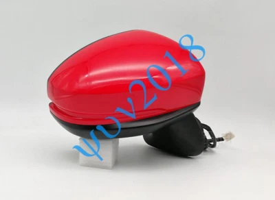 Conjunto de espejo retrovisor lateral derecho pasajero Honda Fit GK5 2015 2016 2017 rojo Foto 1 de 4