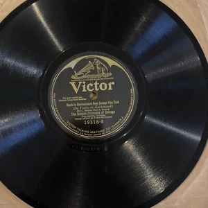 Bensen Orchestra 78 rpm Victor 19318 BACK IN HACKENSACK NEW JERSEY 1924 E+ - Picture 1 of 4