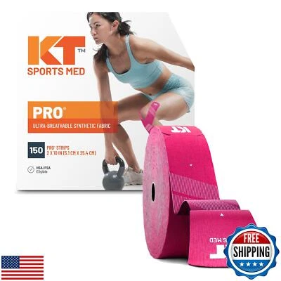 KT Tape, PRO Synthetic Elastic Kinesiology Athletic Tape, 150 Count, 10" Prec - Image 1 of 4