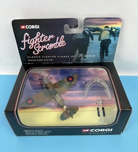 New- 2001 CORGI Fighter Scramble CS90019 Supermarine Spitfire WWII Diecast - Picture 1 of 8