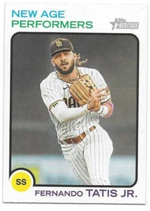 Heritage Fernando Tatis Jr. New Age Performers 2022 - San Diego Padres - #nap-8 - Imagen 1 de 1