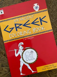 My Ancient Greek Coloring Book by Elinor Wynne Lloyd (2006, Coloring) Excellent - Picture 1 of 4