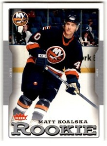 2006-07 Fleer Matt Koalska Rookie #227 New York Islanders