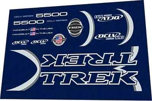 Trek 5500 blue DECAL SET - Picture 1 of 1