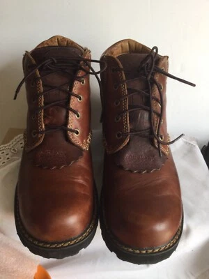 Botas de cuero para mujer Ariat 4 LR marrón talla 9 B con cordones combate  Foto 1 de 4