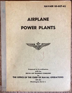 1946 MARINE LUFTAUSBILDUNG KOMMANDO FLUGZEUG KRAFTWERKE MOTOR LUFTFAHRTTECHNIK - Bild 1 von 11