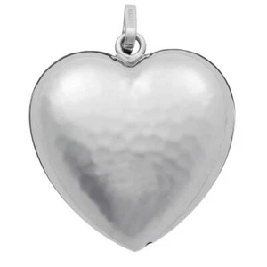 Charm Donna Giovanni Raspini Argento 925 Cuore Martellato Piccolo Fatto A Mano 0 - Foto 1 di 2