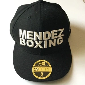 NUEVA ERA 59FIFTY X TODD SNYDER MÉNDEZ BOXEO LANA GORRA AJUSTADA NEGRA TALLA 8 NUEVA - Imagen 1 de 13