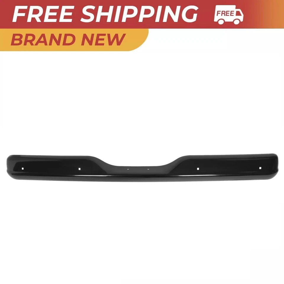 Black Rear Bumper Fleetside Bed For GMC/Chevrolet C10/C20/C30 1963-1966 - Imagem 1 de 4