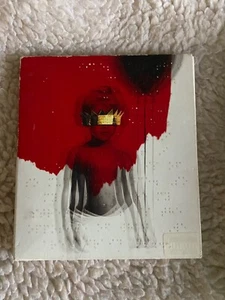 USED CD- DELUXE EDITION W/ POSTER & BOOKLET- RIHANNA ANTI - Imagen 1 de 5