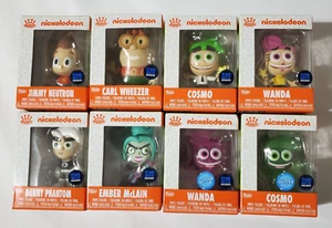 Nickelodeon Funko Minis Five Below Danny Phantom Jimmy Newton Cosmo Wanda Set 8 - Imagen 1 de 1