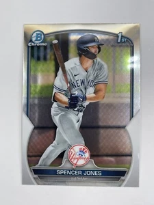 2023 Bowman Chrome Baseball Spencer Jones 1st Bowman #BCP-139 RC Rookie Yankees - Bild 1 von 2