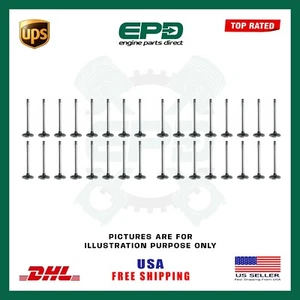 LAND ROVER JAGUAR 508PS 5.0 INLET VALVE & EXHAUST VALVE SET 32PCS PETROL ENGINE - Picture 1 of 1