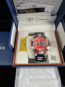 Invicta NFL New England Patriots Herren 52mm Chronograph Kohlefaser Uhr 35781 - Bild 1 von 3
