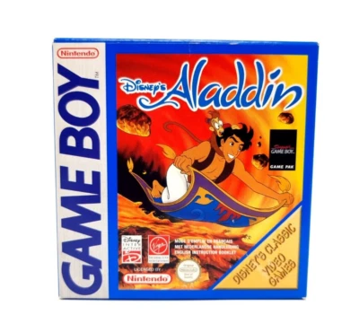 Aladdin Nintendo Gameboy Blau Box - Bild 1 von 4