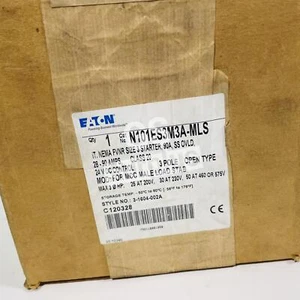 NEW EATON N101ES3M3A-MLS NEMA 3 STARTER N04NES3X3N 90A 3P - Picture 1 of 9