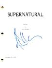 Scénario pilote complet signé Jeffrey Dean Morgan Autographe Supernatural