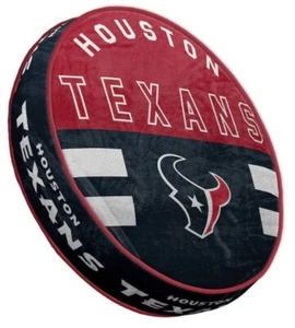 Houston Texans NFL 15" Circle Plushlete Pillow-F2016243338 - Picture 1 of 2