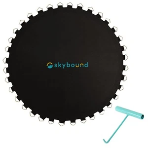 SkyBound 144" Trampolin Matte mit 96 V-Ringen (passt mit 14' Rahmen & 8,5" Federn) - Bild 1 von 9