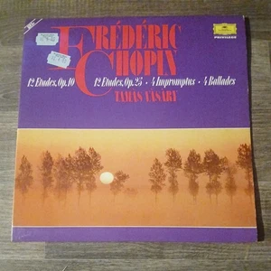Tamas Vasary - Chopin Etiudes, Impromptus, Ballades - 2x 12" vinyl LP album - Picture 1 of 17