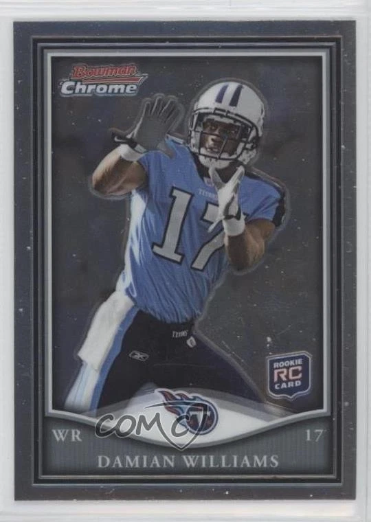 2010 Topps Chrome Bowman Chrome Rookies Damian Williams #BCR-16 RC - Image 1 of 2