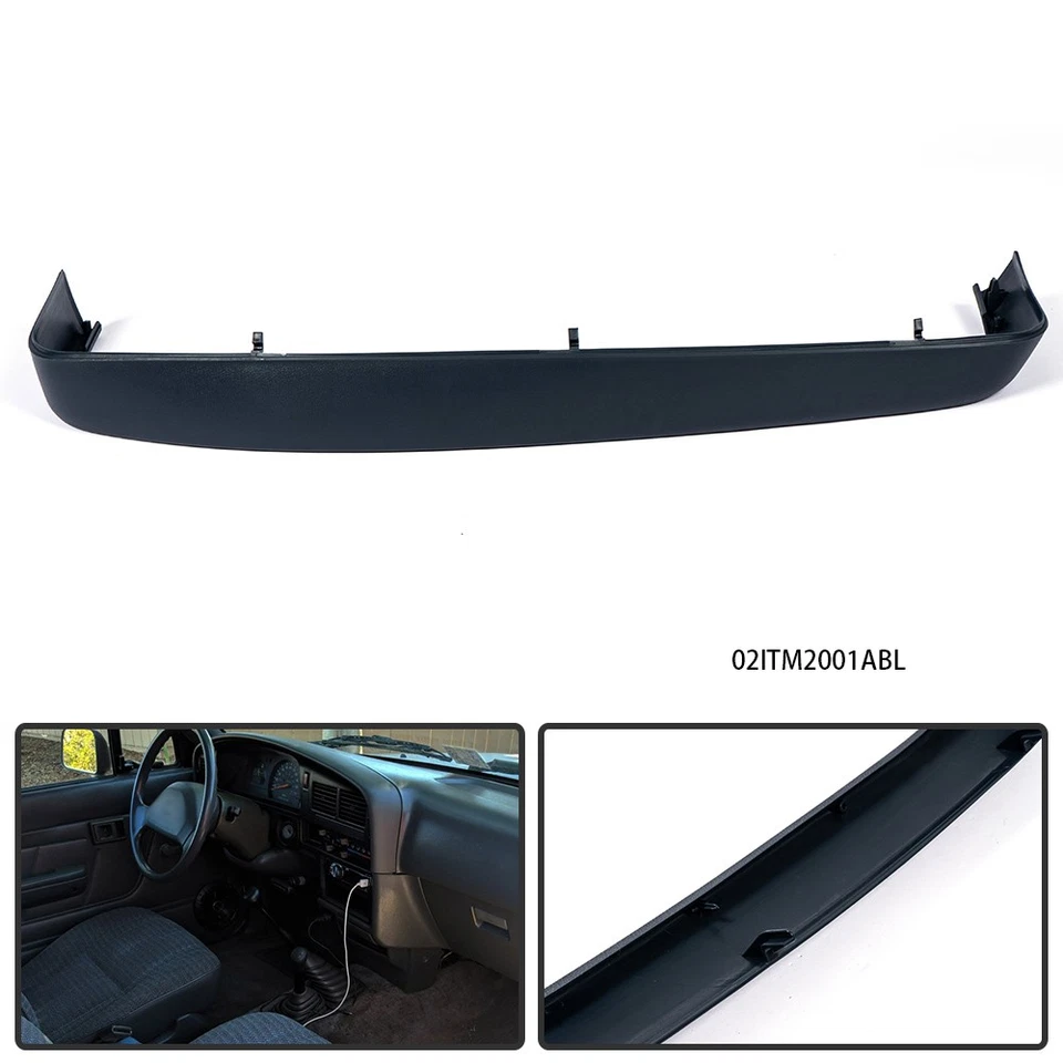 Nuevo bisel interior azul para tablero de instrumentos superior apto para camioneta Toyota 1989-1995 Foto 1 de 4
