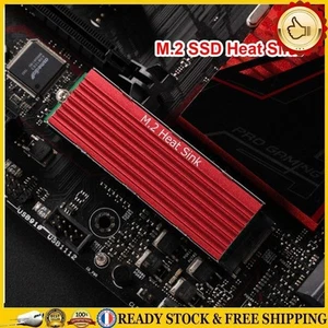 M.2 SSD Heat Sink Heatsink NVME M.2 2280 SSD Hard Disk Aluminum Heat - Afbeelding 1 van 10