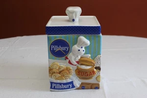 2000 Danbury Mint Pillsbury Doughboy Poppin Frischzucker Kanister mit Deckel EUC - Bild 1 von 10