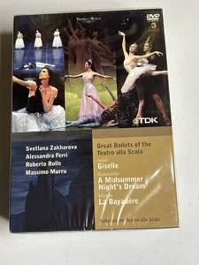 Great Ballets Of The Teatro Alla Scala DVD Box Set x 3 Ballets NEW Sealed - Picture 1 of 2