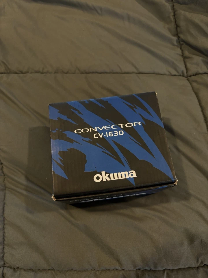 Nuevo En Caja Okuma Convector CV-163D Carrete de Pesca Contador de Línea de Bajo Perfil Foto 1 de 4