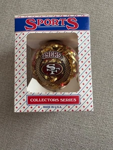 Vintage San Francisco 49ers NFL Sports Collectors Series Christmas Ornament - Bild 1 von 6