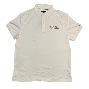 Tommy Hilfiger Polo Uomo Manica Corta (Piccola, Biancaneve) - Foto 1 di 1