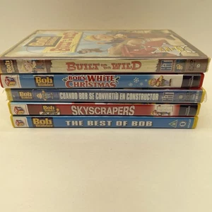 HIT Bob the Builder 5 DVD Lot Christmas Wild Skyscrapers Best NEW & Used Spanish - Picture 1 of 12