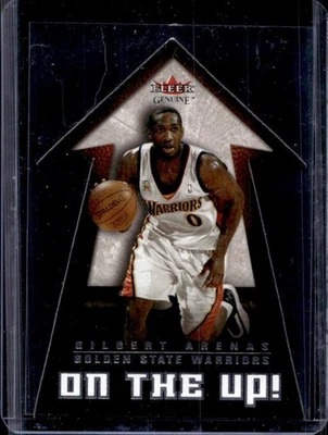 2002-03 Fleer Genuine Gilbert Arenas On the Up #UP 8 Wizards - Image 1 of 2
