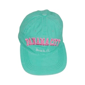 Gorra ajustable Panama City Beach verde rosa - Imagen 1 de 6