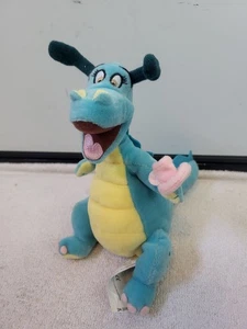 Mini bolsa de frijoles de peluche de 8" de colección rara difícil de encontrar de Disney Store The Reluctant Dragon - Imagen 1 de 10