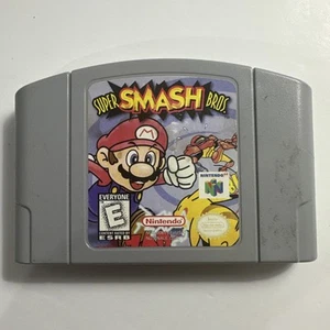 Super Smash Bros (Nintendo 64, N64) Cartridge Only - Tested - Picture 1 of 4