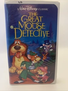 The Adventures of the Great Mouse Detective (VHS, 1992) - Picture 1 of 3