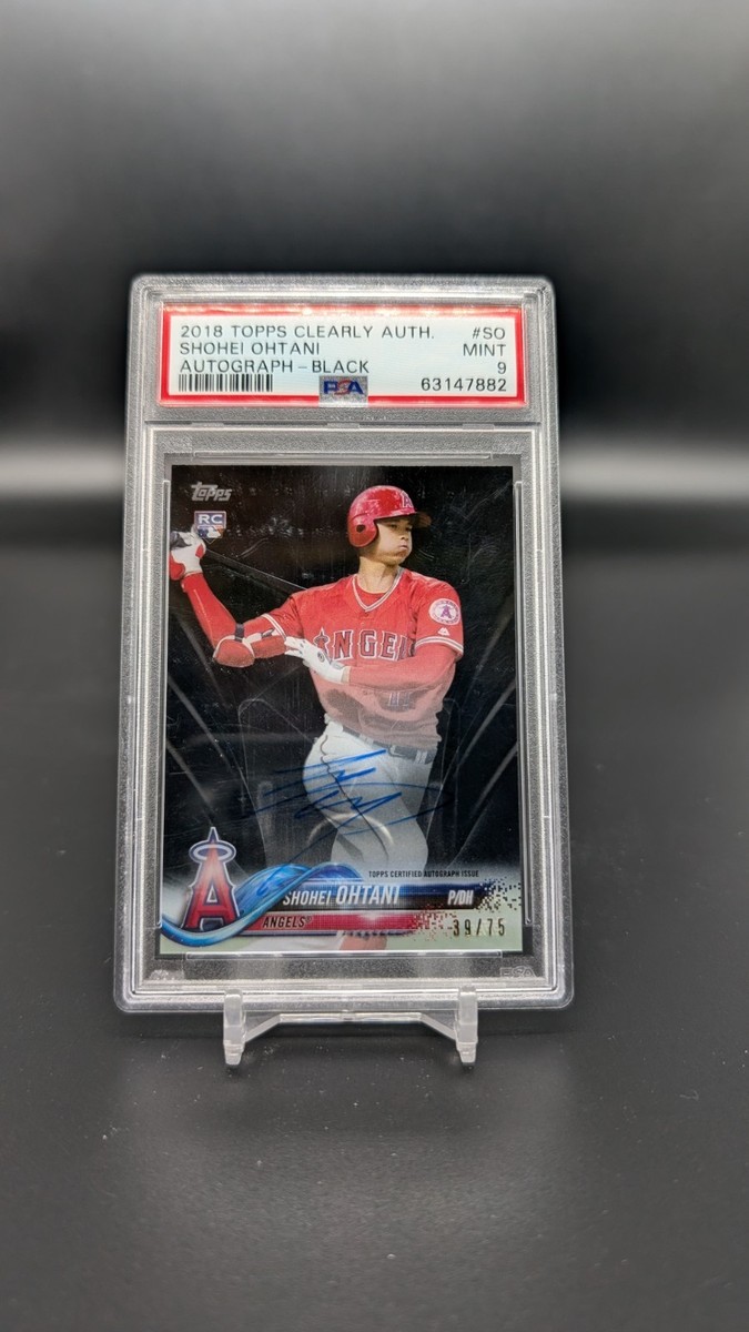 2018 Topps Clearly Authentic Autographs - Shohei Ohtani #CAA