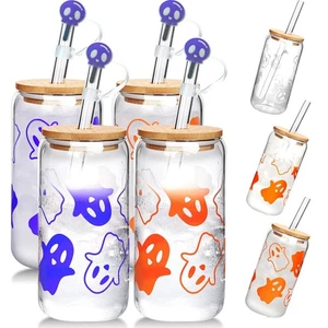 ANOITON Halloween Coffee Cups - Color Changing Ghost Cups Halloween Decoratio... - Bild 1 von 7